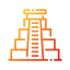 Mayan pyramid Symbol 64x64