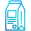 Milk box icon 64x64