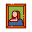 Mona lisa icon 64x64