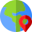 Globe icon 64x64