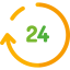 24 hours icon 64x64