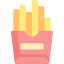 French fries icon 64x64