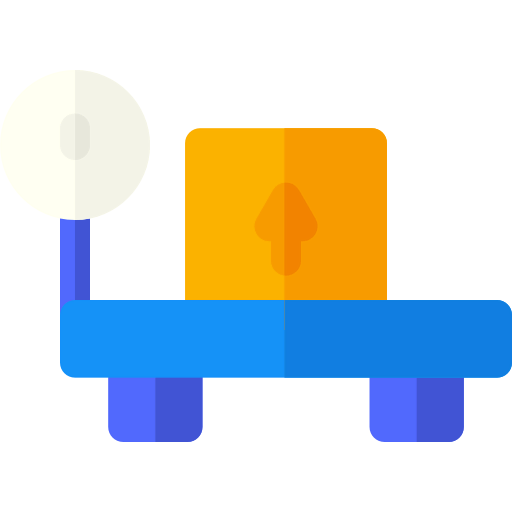 Weight scale icon