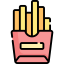 French fries icon 64x64