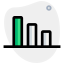 Bar chart icon 64x64