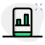 Bar graph icon 64x64