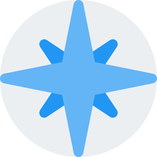 Wind rose icon