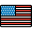 United states of america icon 64x64