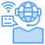 Online education icon 64x64