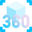 360 degrees icon 64x64