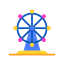 Ferris wheel icon 64x64