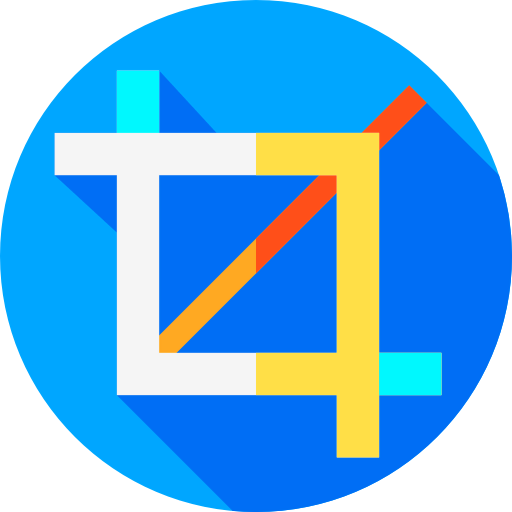 Crop tool icon
