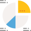 Pie chart icon 64x64