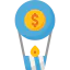 Hot air balloon icon 64x64