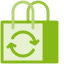 Paper recycle icon 64x64