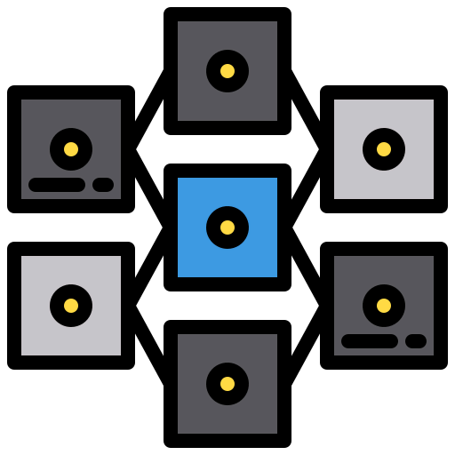 Distributed ícono