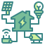 Smart house icon 64x64