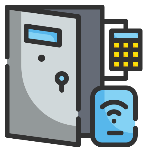 Key lock icon