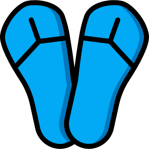 Flip flops icon