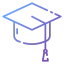 Graduation cap Symbol 64x64