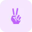 Two fingers アイコン 64x64