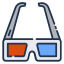 3d glasses icon 64x64
