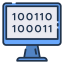 Binary code icon 64x64