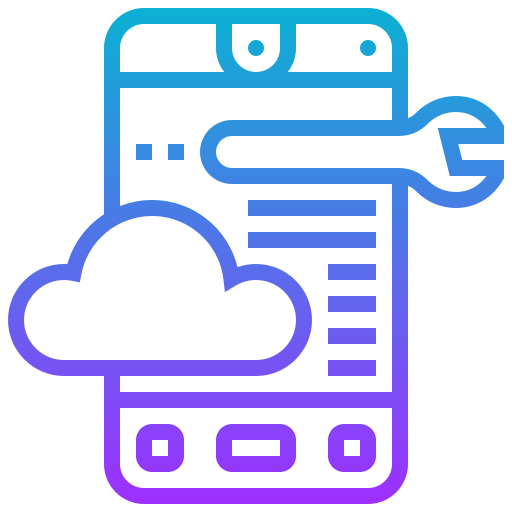 Cloud service icon