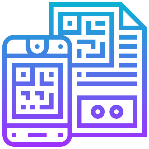 Qr code scan icon