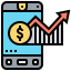 Stock market icon 64x64