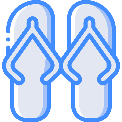 Flip flops icon
