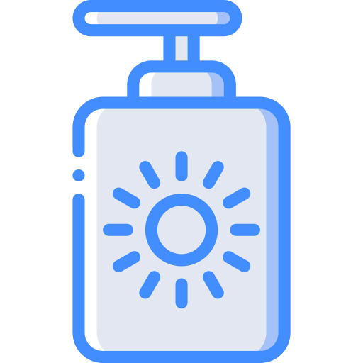 Sun cream icon