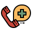Emergency call icon 64x64