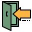 Exit door アイコン 64x64