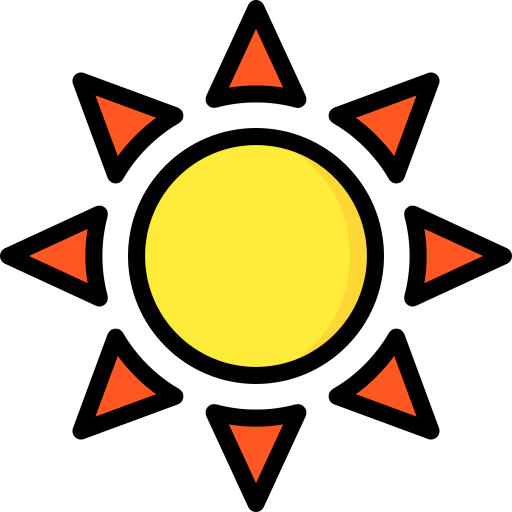Sun icon