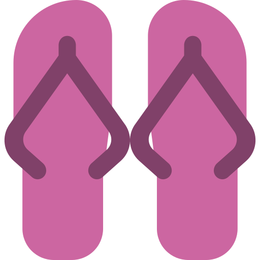Flip flops icon