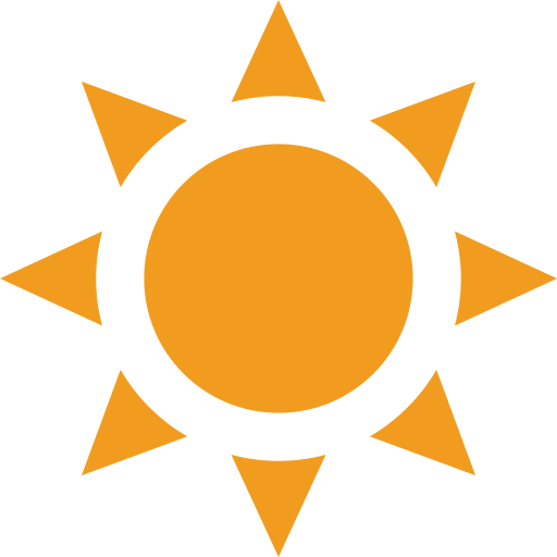 Sun icon