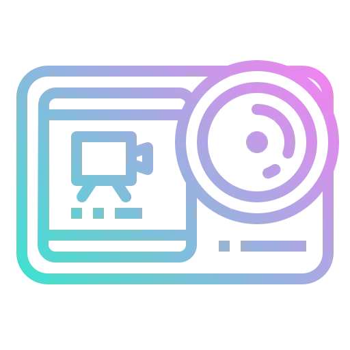 Action camera icon