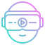 Vr glasses icon 64x64