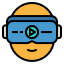 Vr glasses icon 64x64