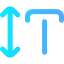 Text height icon 64x64
