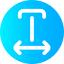 Text width Symbol 64x64