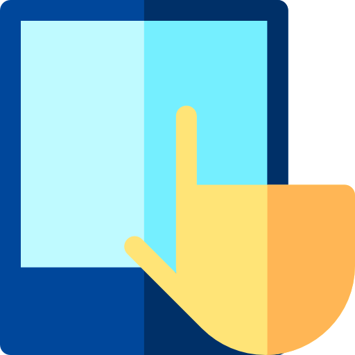 Touch screen icon