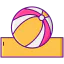 Beach ball icon 64x64