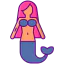 Mermaid icon 64x64