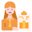 Business woman icon 64x64