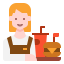 Waitress icon 64x64