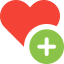 Heart icon 64x64