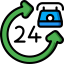 24 hours icon 64x64