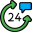 24 hours icon 64x64